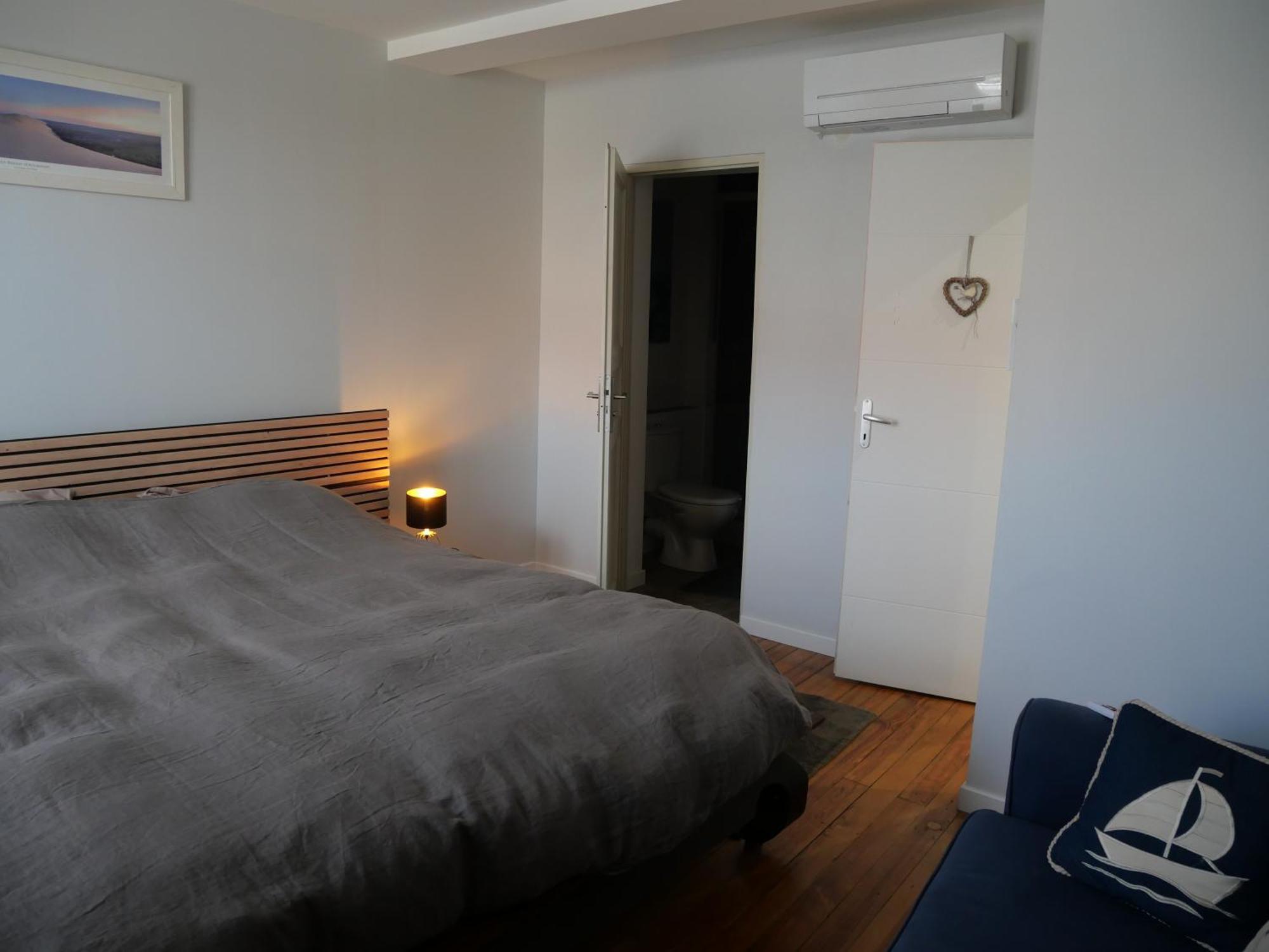 Appartement T5 110 M2 Climatise Neuf, A 3 Minutes Des Plages, Des Rues Pietonnes Arcachon Dış mekan fotoğraf
